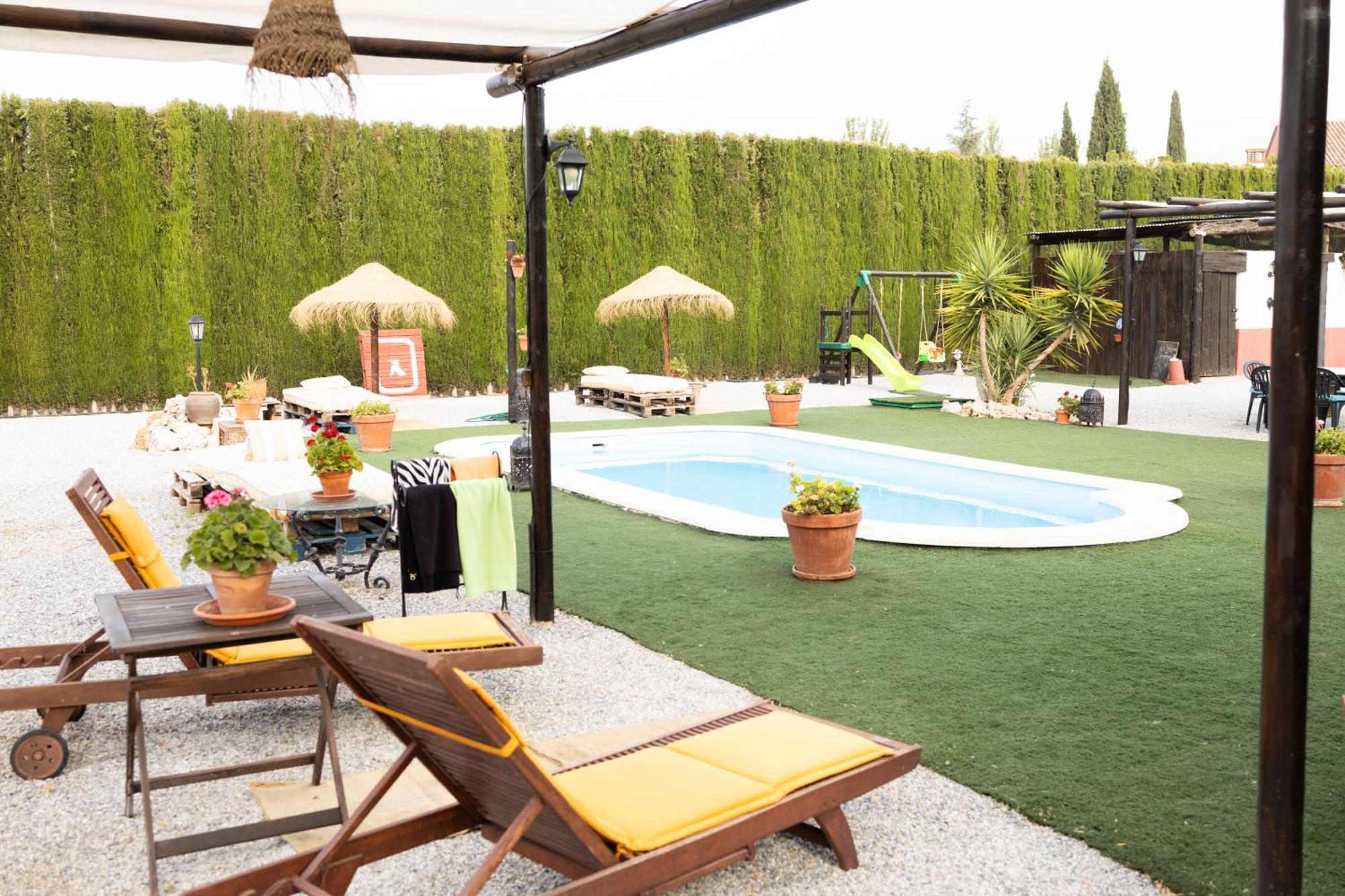 La Cuadra, Finca A Los Pies De Sierra Nevada, A 10 Minutos Del Centro, Piscina, Jardin, Barbacoa La Zubia  Exteriér fotografie